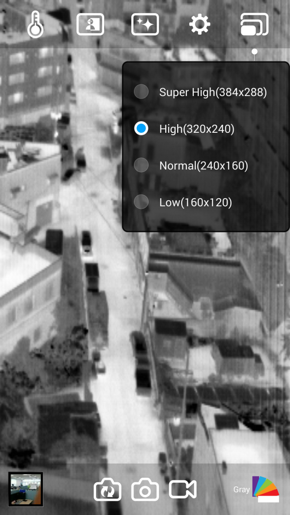 thermal infrared camera