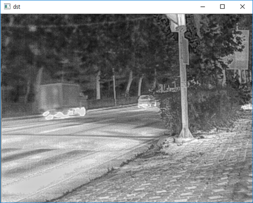 infrared camera image