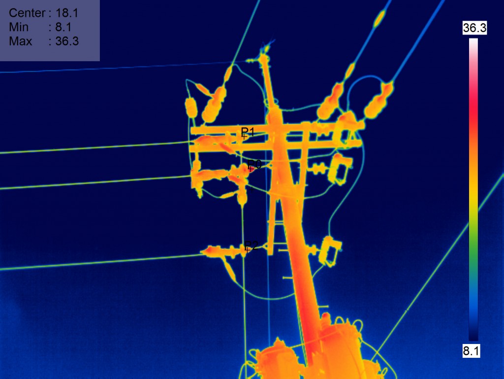 infrared camera image